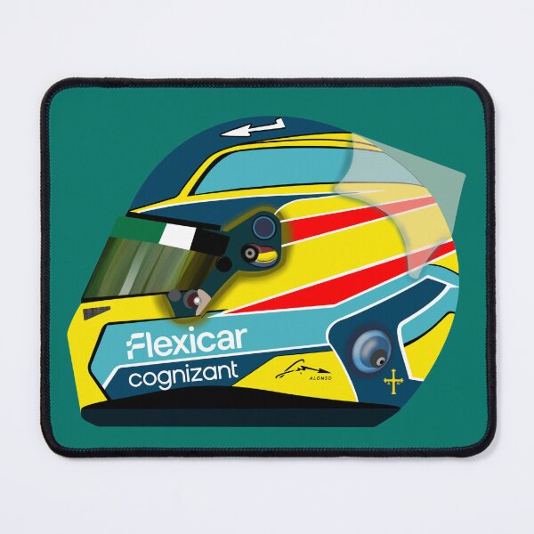 Item preview, Fernando Alonso F1 Helmet 2026 Aston Martin designed and sold by Pink Polar F1.