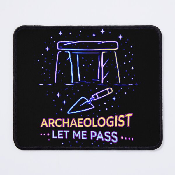 Item preview, Archaeologist Let Me Pass – Standing Stones & Trowel designed and sold by leyfinder.