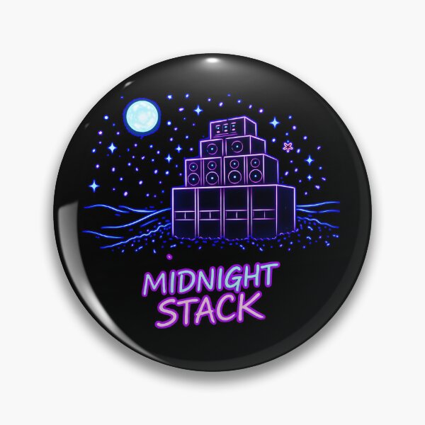 Item preview, Midnight Stack – Freeparty Sound System Night designed and sold by leyfinder.