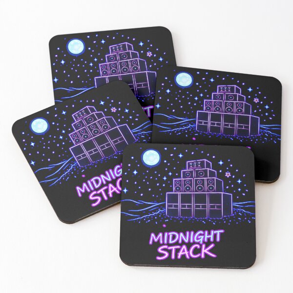 Item preview, Midnight Stack – Freeparty Sound System Night designed and sold by leyfinder.