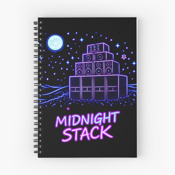 Item preview, Midnight Stack – Freeparty Sound System Night designed and sold by leyfinder.