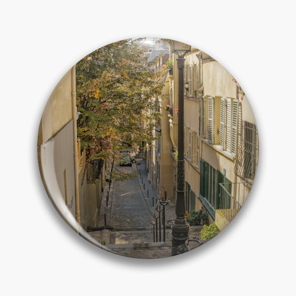 Item preview, Street in Montmartre in Paris designed and sold by Photopat.