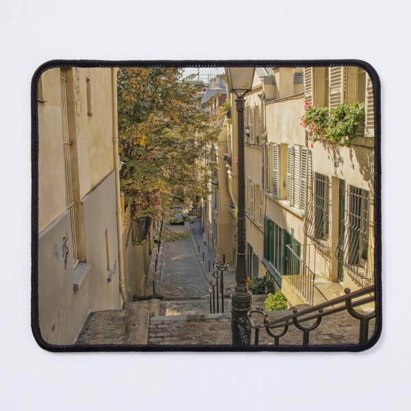 Item preview, Street in Montmartre in Paris designed and sold by Photopat.