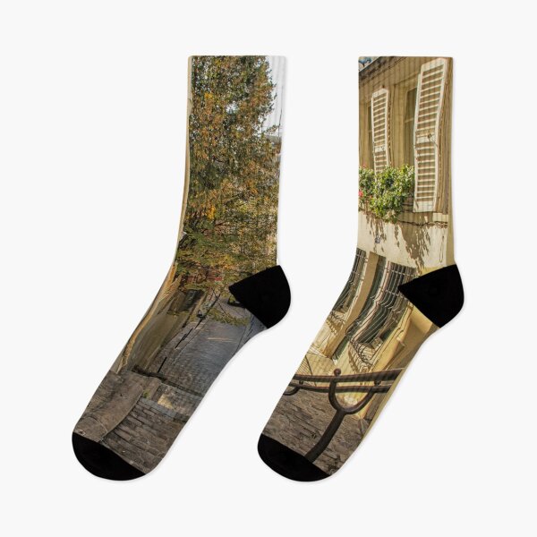 Item preview, Street in Montmartre in Paris designed and sold by Photopat.