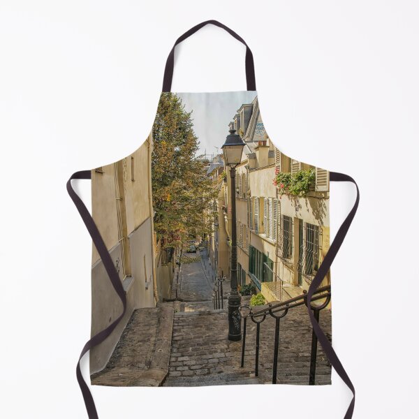 Item preview, Street in Montmartre in Paris designed and sold by Photopat.
