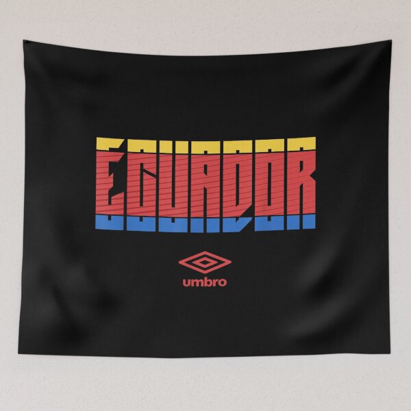 Item preview, Ecuador Football Soccer National Colors Retro Sportswear Umbro Style Fan Gear designed and sold by LakenDraphil.