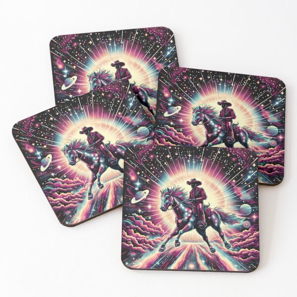 Item preview, Galactic Odyssey - Cosmic Cowboy designed and sold by Art-Arcade6.