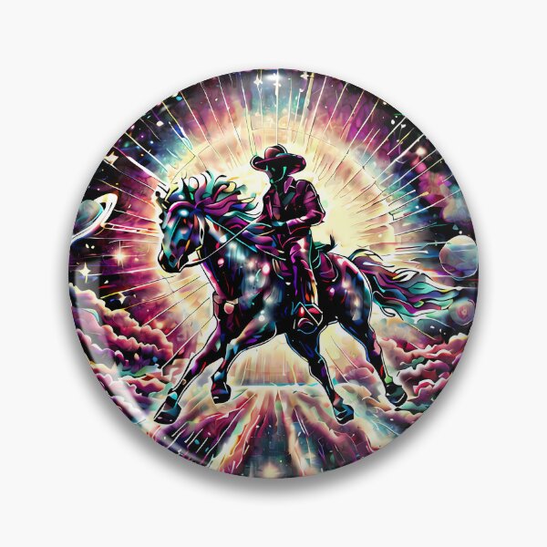 Item preview, Galactic Odyssey - Cosmic Cowboy designed and sold by Art-Arcade6.