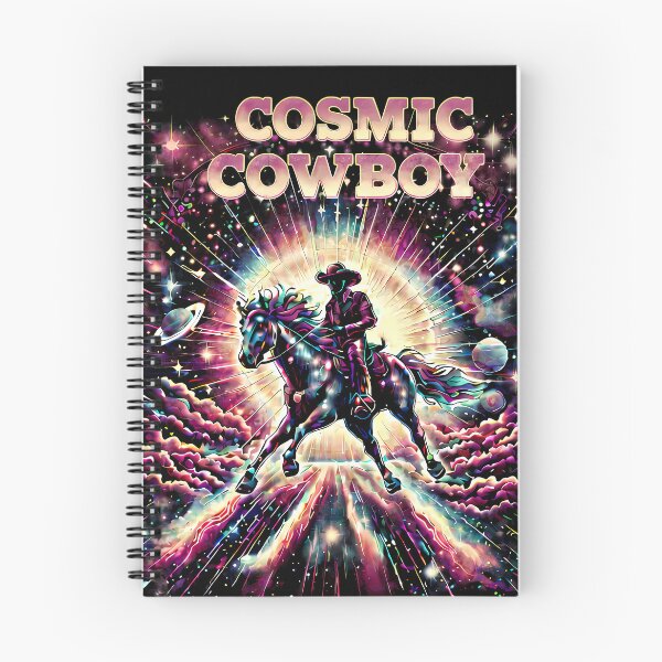 Item preview, Galactic Odyssey - Cosmic Cowboy designed and sold by Art-Arcade6.