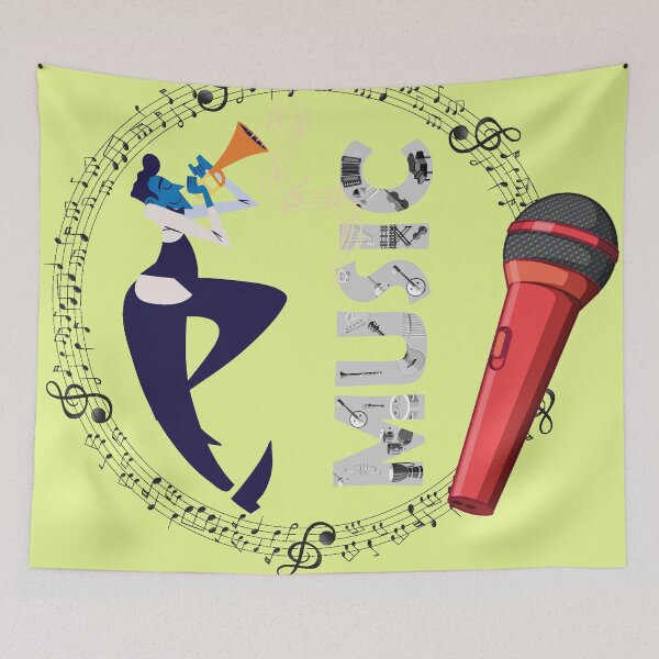 Item preview, Voice of the City - Urban Music & Mic Design designed and sold by Mini Pixel Perfect Co..