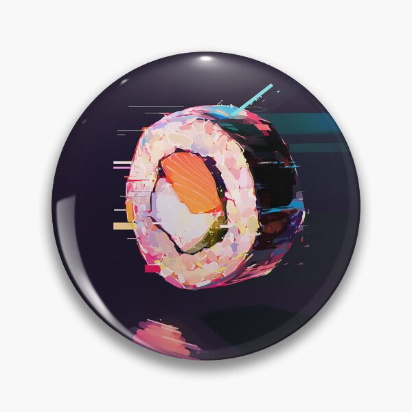 Artikelvorschau, Cyber Glitch Sushi Roll Motion entworfen und verkauft von Christian Weiss.