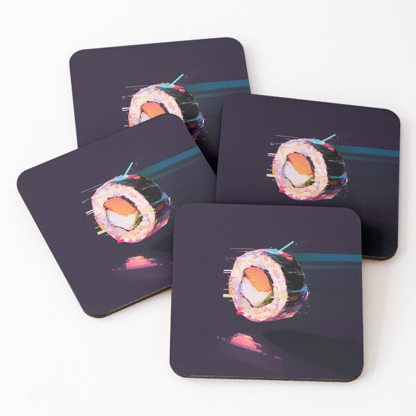 Artikelvorschau, Cyber Glitch Sushi Roll Motion entworfen und verkauft von Christian Weiss.