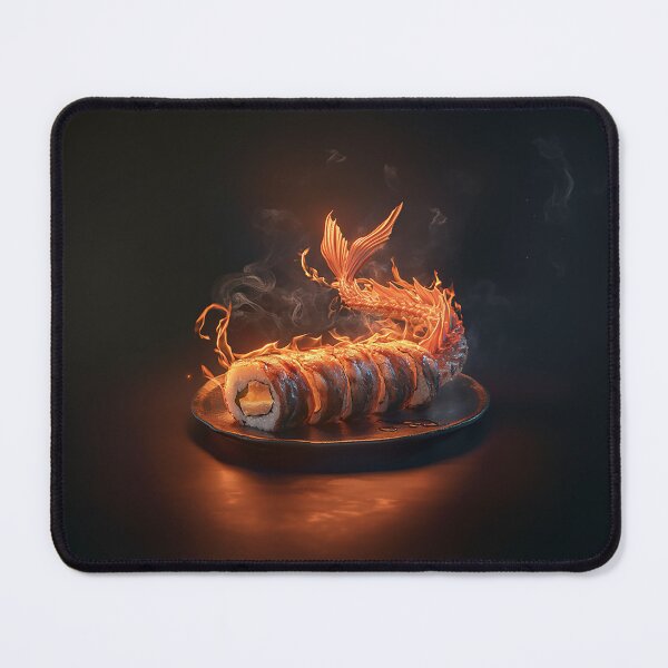 Item preview, Fire Dragon Sushi Roll Rising designed and sold by Christian Weiss.