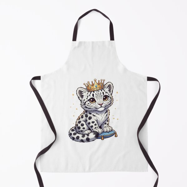 Item preview, Royal Snow Leopard Cub – King Kawaii designed and sold by Shopex10.