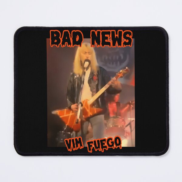 Item preview, Bad News Band Vim Fuego Heavy metal Bottom the young ones comedy funny designed and sold by MobeShop.