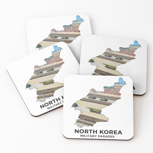Item preview, North Korea Map Military Parades and Grand Procession Heritage Art designed and sold by AbulailArt.