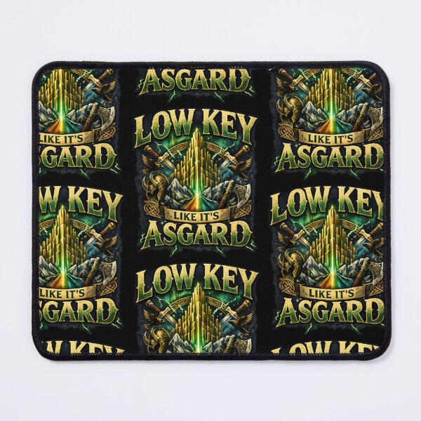 Item preview, Low Key Like It’s Asgard Norse Mythology Loki Humor Design designed and sold by TeeTimeTreasure.