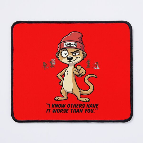 Item preview, Cynical Meerkat Retro 90s Cartoon - Others Have It Worse designed and sold by mAXiBoOM.