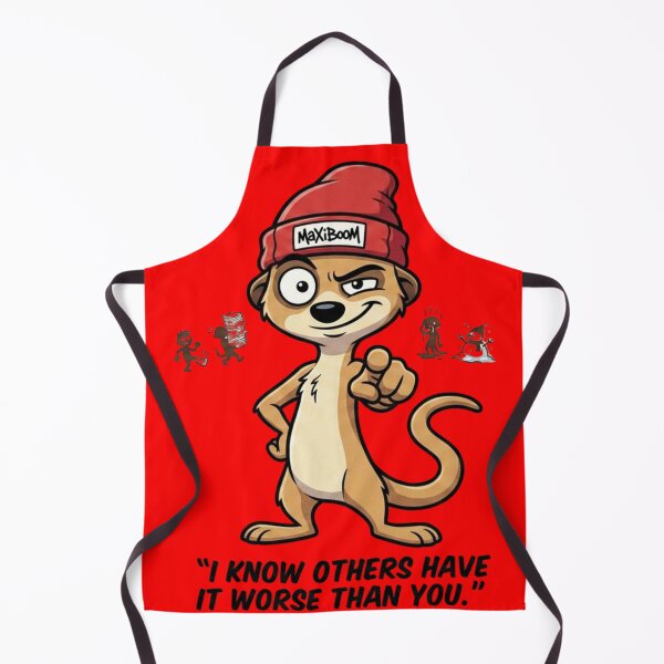 Item preview, Cynical Meerkat Retro 90s Cartoon - Others Have It Worse designed and sold by mAXiBoOM.