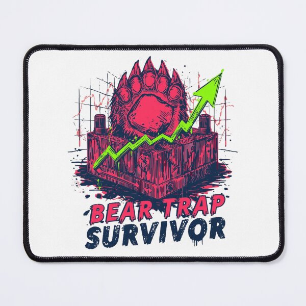 Item preview, Bear Trap Survivor Funny Trader Shirt designed and sold by KapiPrint.