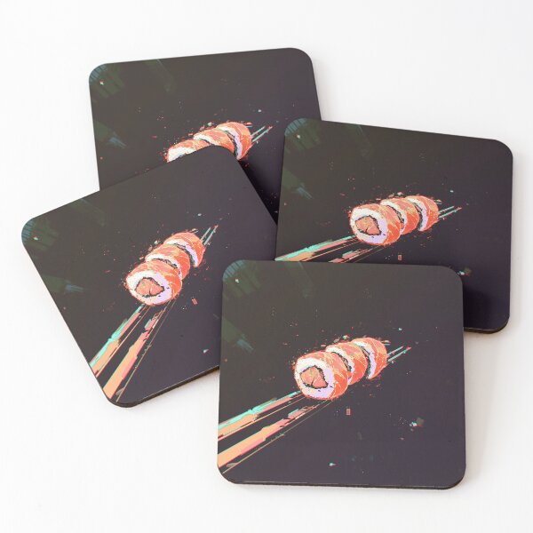 Artikelvorschau, Neon Glitch Sushi Roll Burst entworfen und verkauft von Christian Weiss.