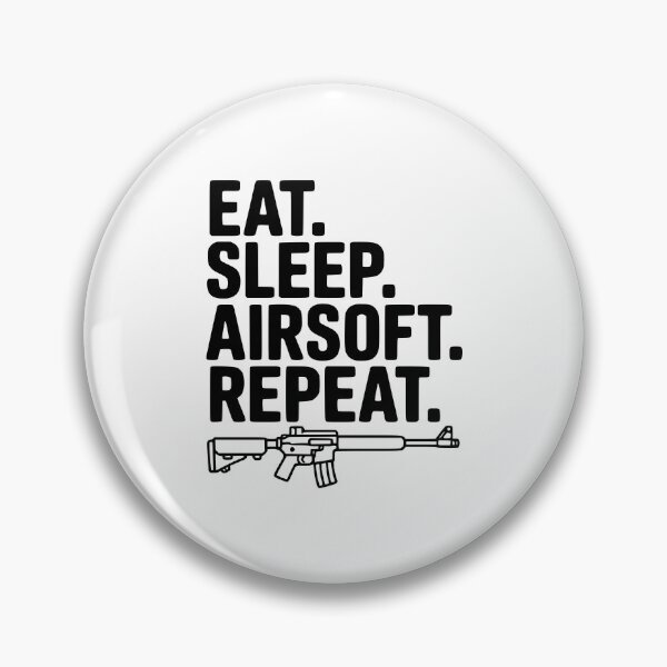 Item preview, Eat. Sleep. Airsoft. Repeat. designed and sold by Frank Ring.