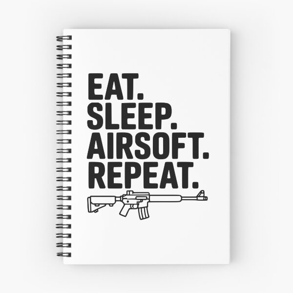 Item preview, Eat. Sleep. Airsoft. Repeat. designed and sold by Frank Ring.
