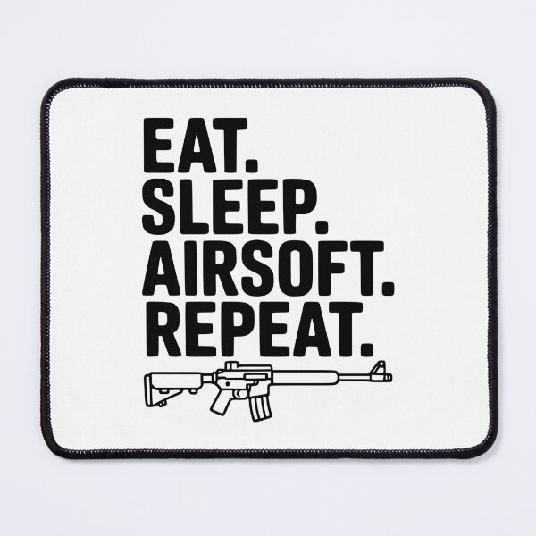 Item preview, Eat. Sleep. Airsoft. Repeat. designed and sold by Frank Ring.