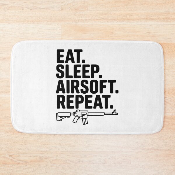 Item preview, Eat. Sleep. Airsoft. Repeat. designed and sold by Frank Ring.