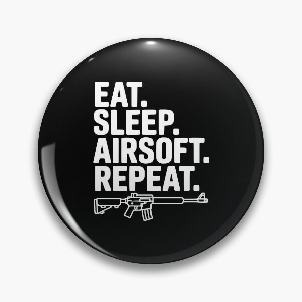 Item preview, Eat. Sleep. Airsoft. Repeat. designed and sold by Frank Ring.