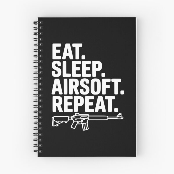 Item preview, Eat. Sleep. Airsoft. Repeat. designed and sold by Frank Ring.
