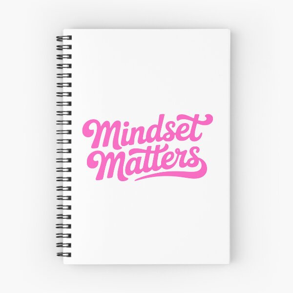 Item preview, Mindset Matters! Motivational Mental Health Quote designed and sold by PMCreative.