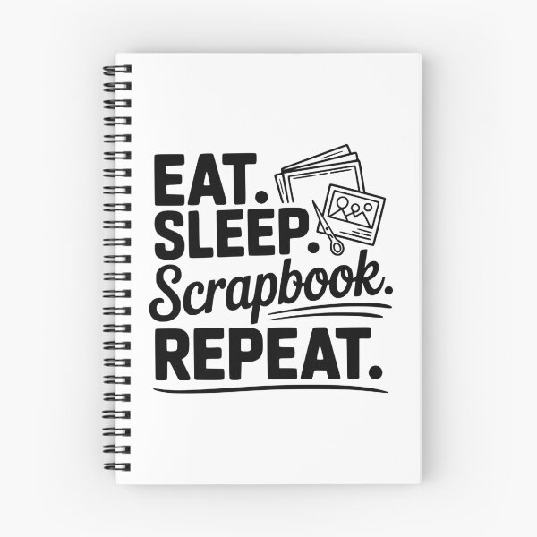 Item preview, Eat. Sleep. Scrapbook. Repeat. designed and sold by Frank Ring.