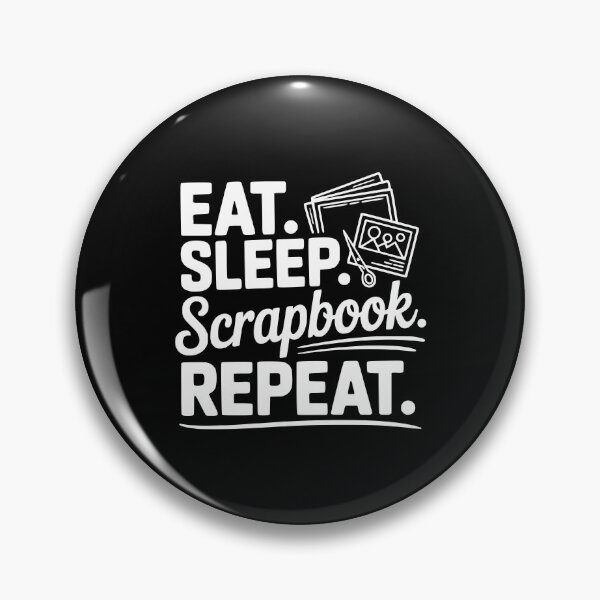Item preview, Eat. Sleep. Scrapbook. Repeat. designed and sold by Frank Ring.