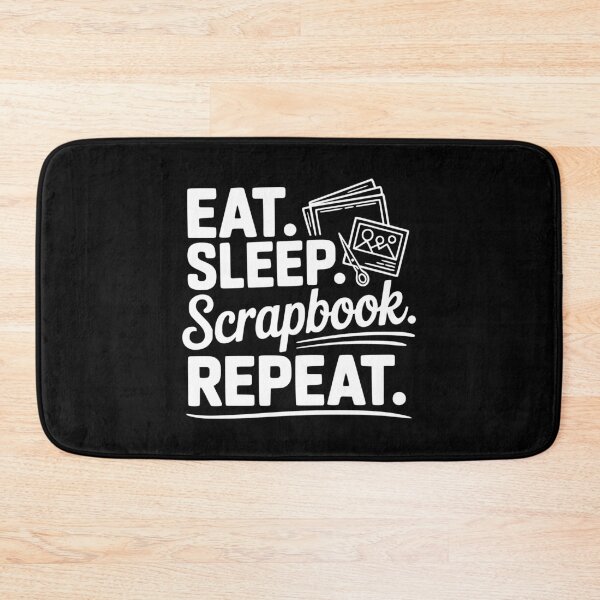 Item preview, Eat. Sleep. Scrapbook. Repeat. designed and sold by Frank Ring.