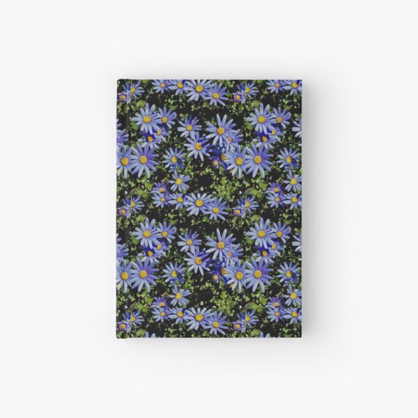 Sunbathing Blue Daisies Hardcover Journal