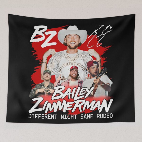 Item preview, Bailey Zimmerman - Different Night Same Rodeo Tour 2026 Concert designed and sold by StuZabine.