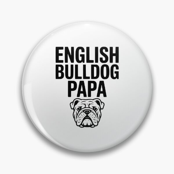 Item preview, English Bulldog Papa designed and sold by Frank Ring.