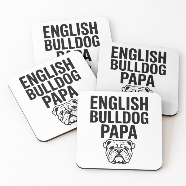 Item preview, English Bulldog Papa designed and sold by Frank Ring.