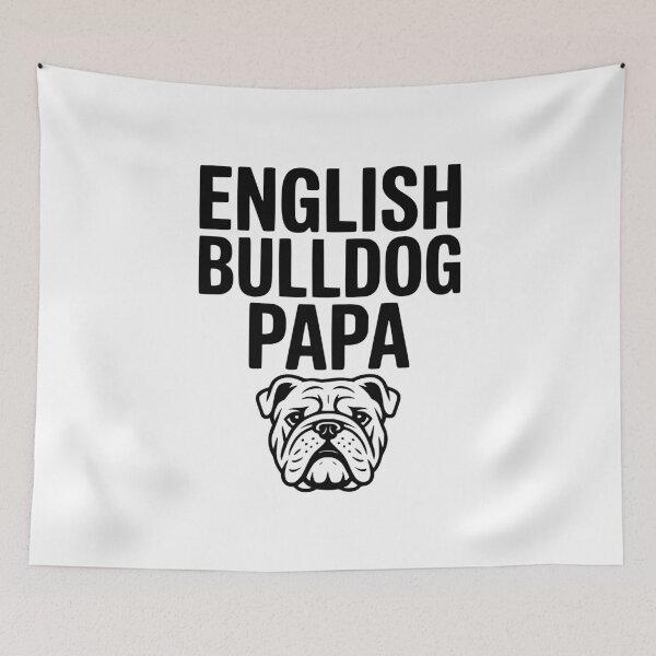 Item preview, English Bulldog Papa designed and sold by Frank Ring.