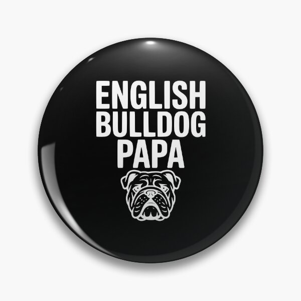 Item preview, English Bulldog Papa designed and sold by Frank Ring.