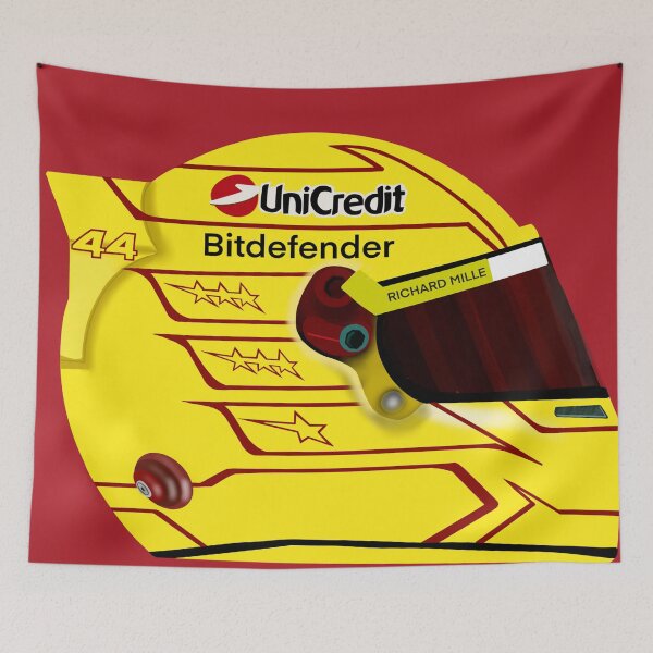 Item preview, Hamilton F1 2026 Helmet designed and sold by Pink Polar F1.