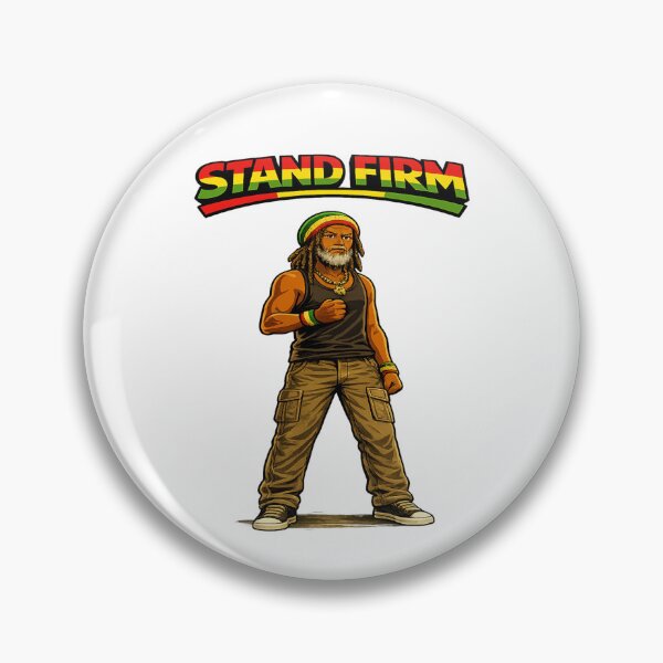 Item preview, Stand Firm – Rasta Encouragement Illustration designed and sold by Inspirational Jamaican.