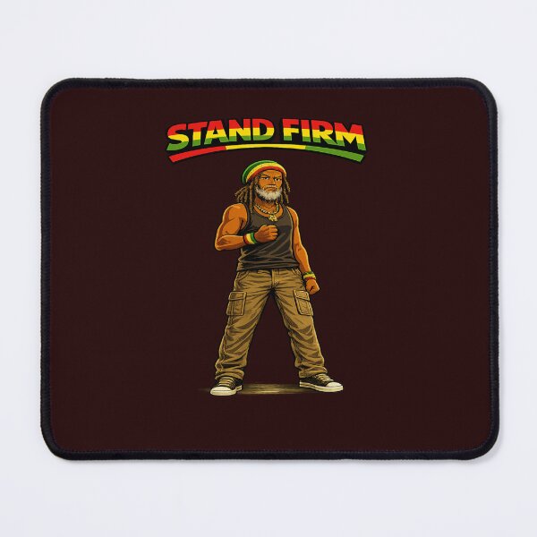 Item preview, Stand Firm – Rasta Encouragement Illustration designed and sold by Inspirational Jamaican.