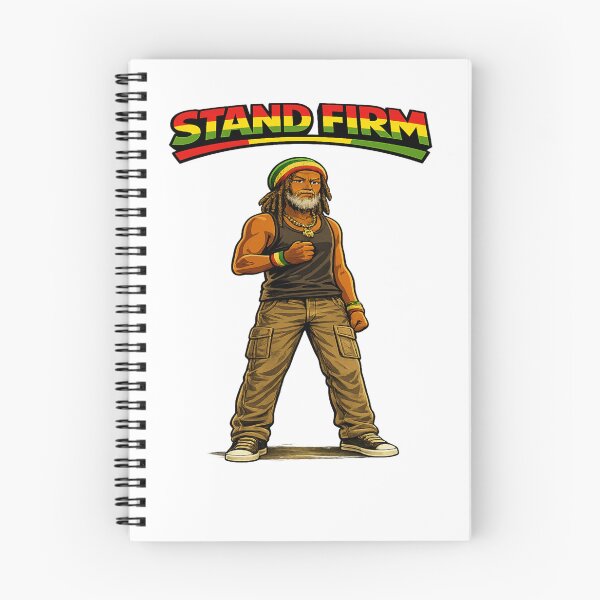 Item preview, Stand Firm – Rasta Encouragement Illustration designed and sold by Inspirational Jamaican.