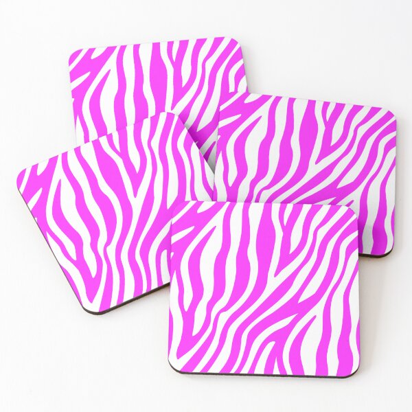 Artikelvorschau, Weißes und rosa Zebra entworfen und verkauft von Ilustramagno.