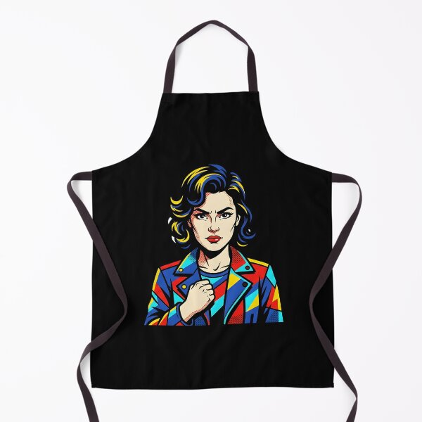 Item preview, Confident Woman Pop Art Portrait – Colorful Comic Empowerment Design designed and sold by Fuechse.