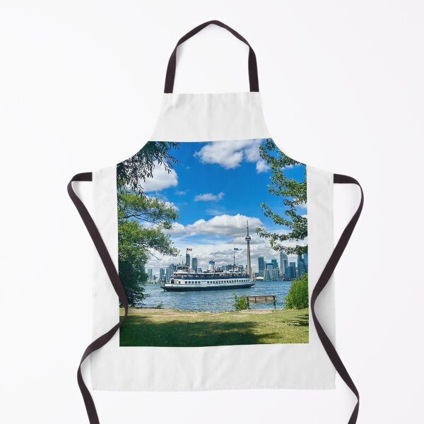 Item preview, Toronto Island Ferry and the CN Tower designed and sold by ClarissaFlora.