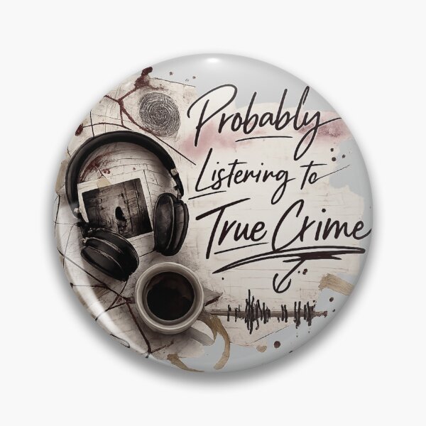 Item preview, Probably Listening to True Crime designed and sold by ItssMeSammie.