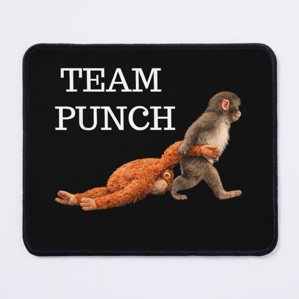 Item preview, Team Punch Baby Monkey Punch Trend Meme Graphic designed and sold by 76Valeria.